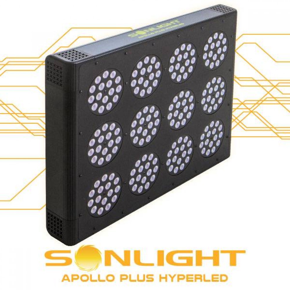 Led Apollo PLUS Hyperled Sonlight 12 (192x3w) 576W - Agro